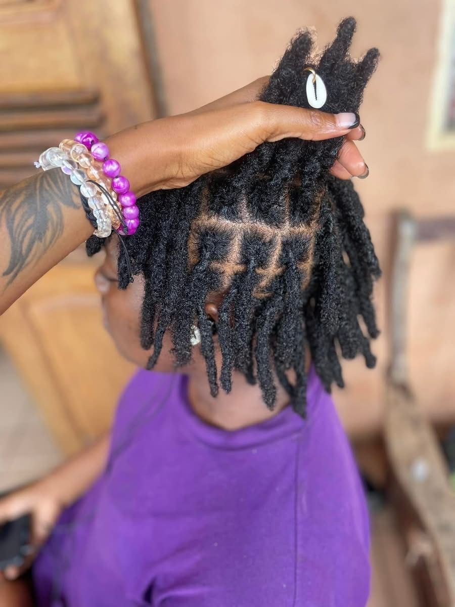 Départ dread Locks, microlocks, microtwist